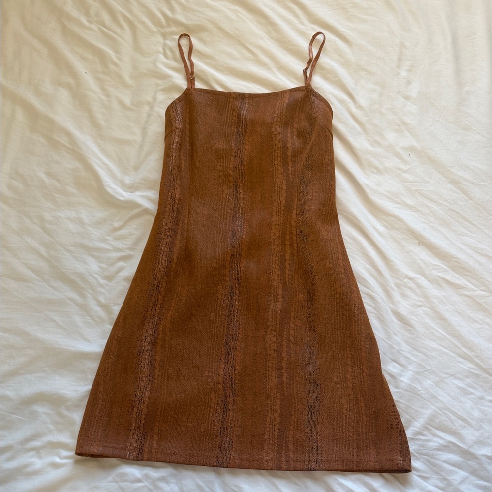 Urban Outfitters Snake Print Dress